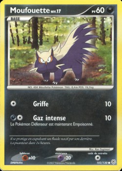 Carte Pokémon: Moufouette