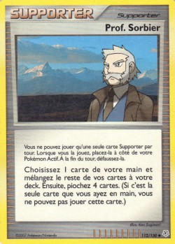 Carte Pokémon: Prof. Sorbier