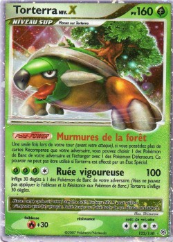 Carte Pokémon: Torterra NIV.X