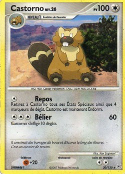 Carte Pokémon: Castorno