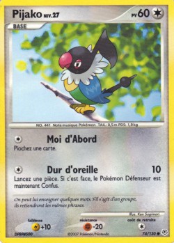 Carte Pokémon: Pijako