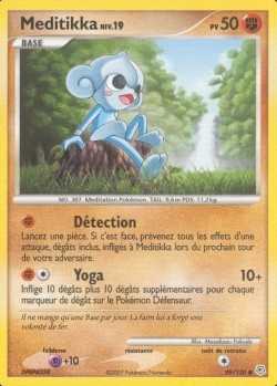 Carte Pokémon: Meditikka