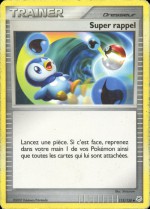 Carte Pokémon: Super Rappel