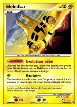 Carte Pokémon: Élekid