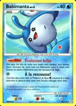 Carte Pokémon: Babimanta