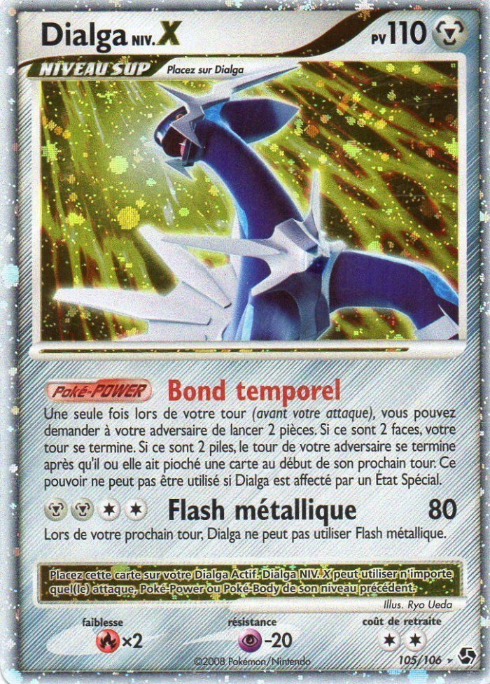 Carte Pokémon: Dialga NIV.X