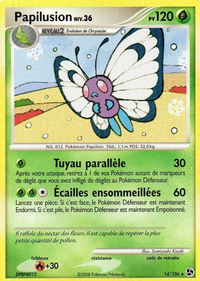 Carte Pokémon: Papilusion