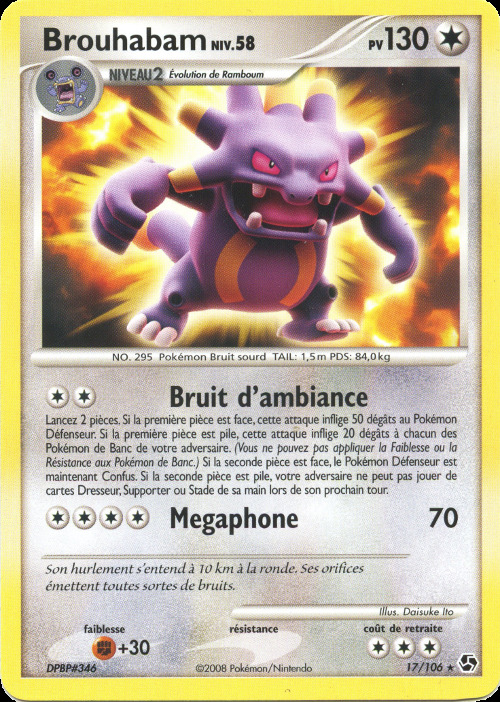 Carte Pokémon: Brouhabam