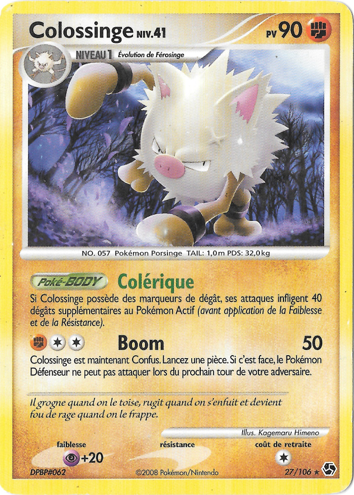 Carte Pokémon: Colossinge