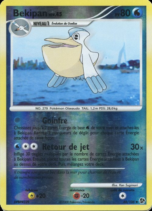 Carte Pokémon: Bekipan