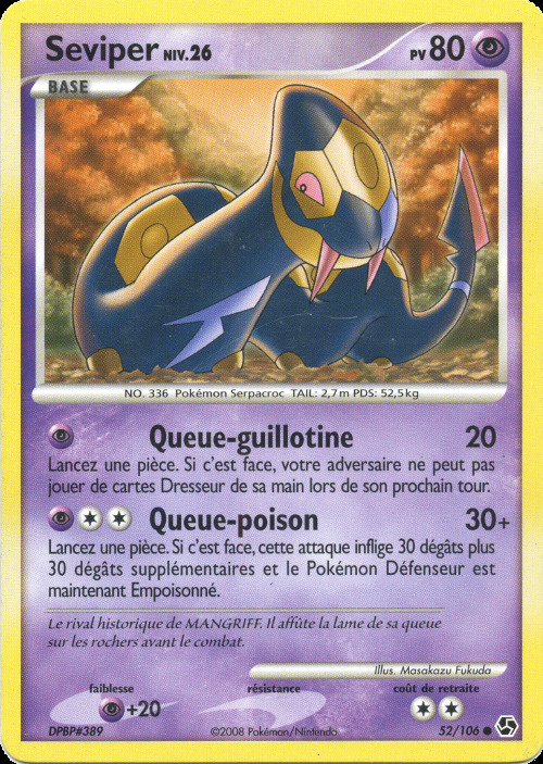 Carte Pokémon: Seviper