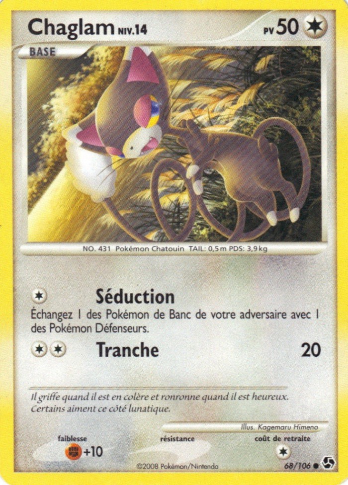 Carte Pokémon: Chaglam