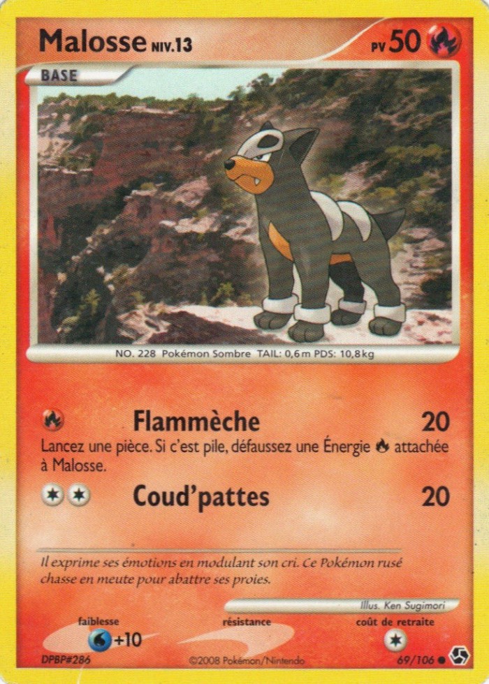 Carte Pokémon: Malosse