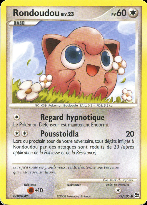 Carte Pokémon: Rondoudou