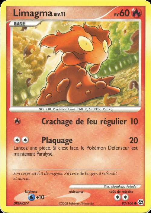 Carte Pokémon: Limagma