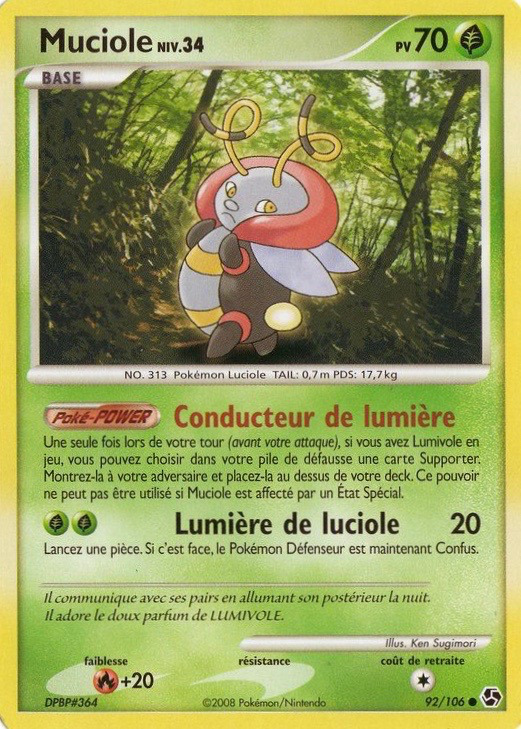 Carte Pokémon: Muciole