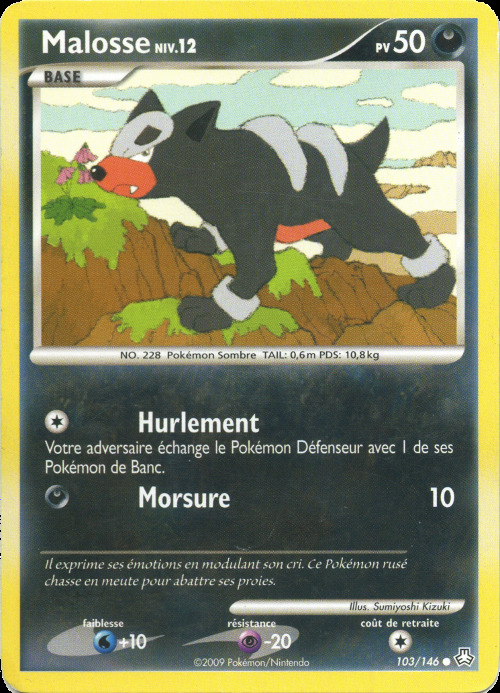 Carte Pokémon: Malosse