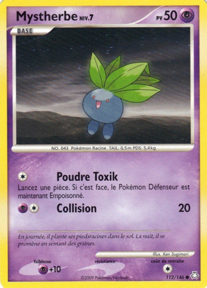 Carte Pokémon: Mystherbe