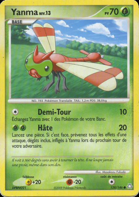 Carte Pokémon: Yanma