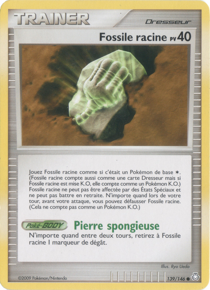 Carte Pokémon: Fossile racine