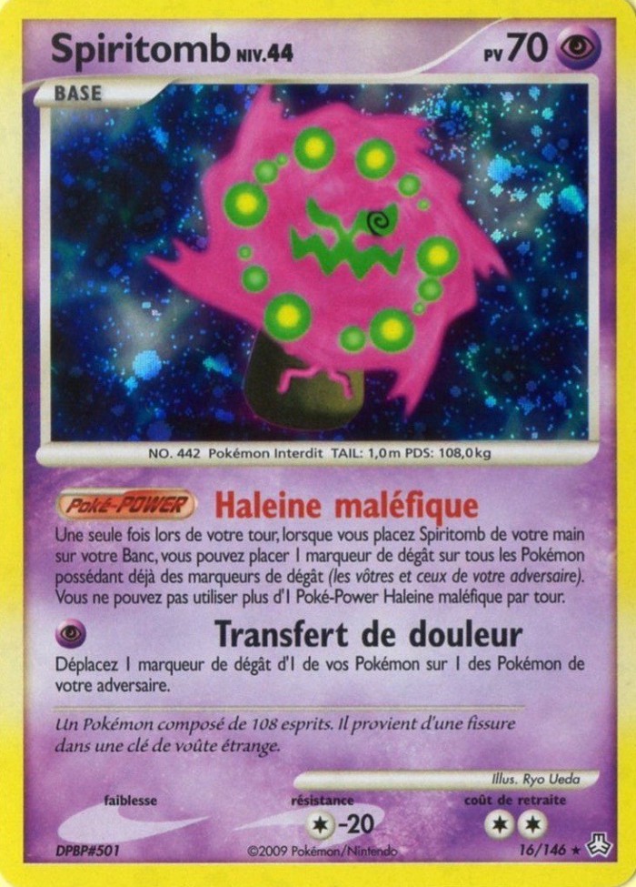 Carte Pokémon: Spiritomb