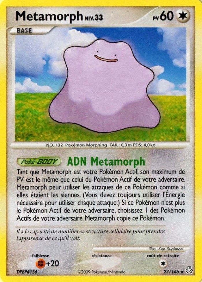 Carte Pokémon: Metamorph