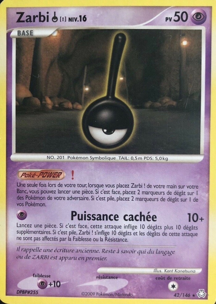 Carte Pokémon: Zarbi [I]