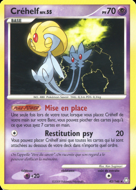 Carte Pokémon: Créhelf