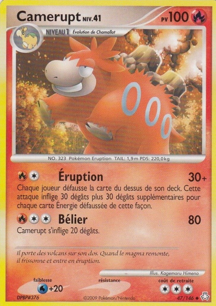 Carte Pokémon: Camerupt