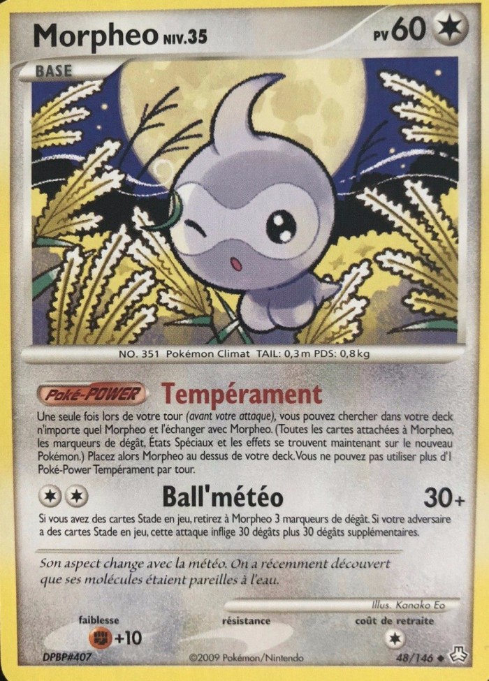 Carte Pokémon: Morpheo