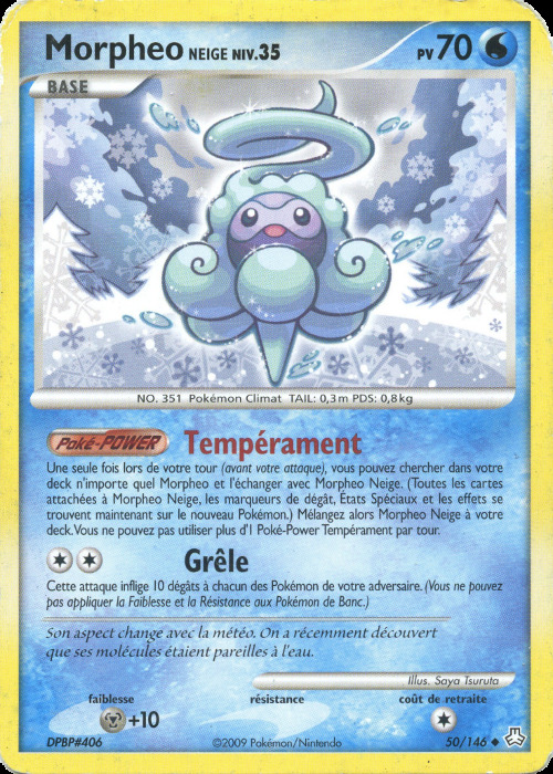 Carte Pokémon: Morpheo Neige