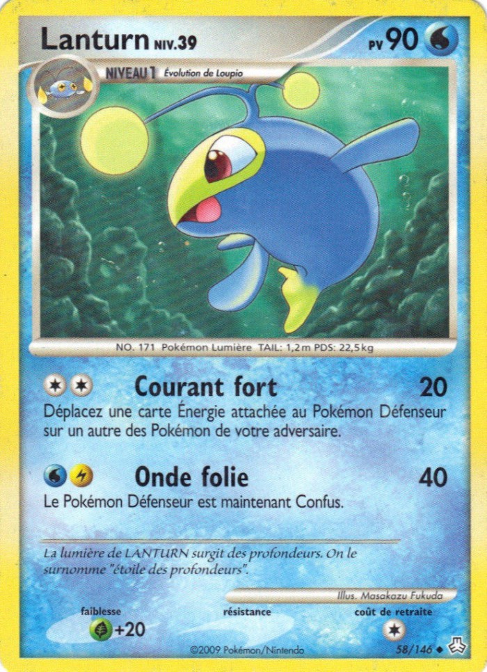 Carte Pokémon: Lanturn