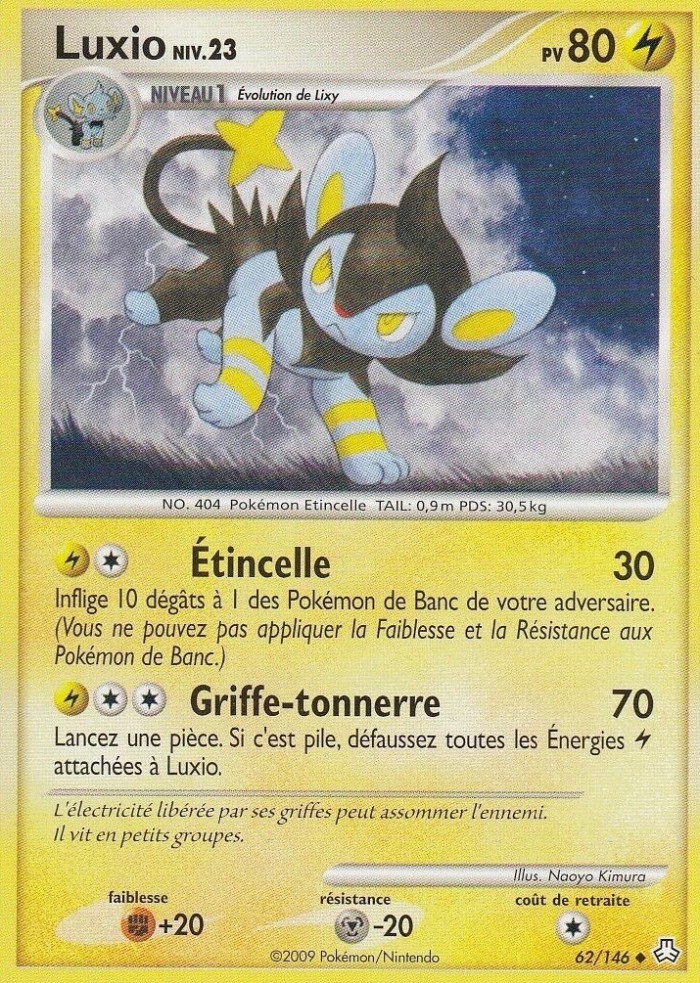 Carte Pokémon: Luxio