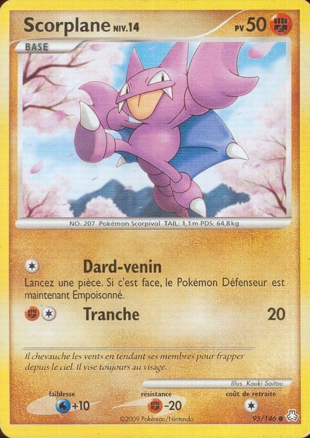 Carte Pokémon: Scorplane