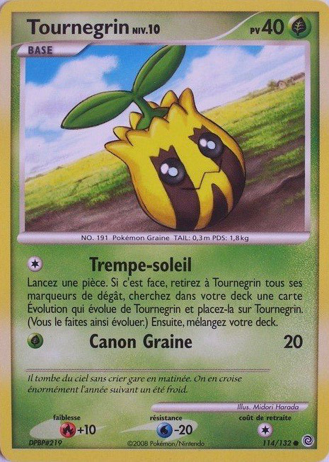 Carte Pokémon: Tournegrin