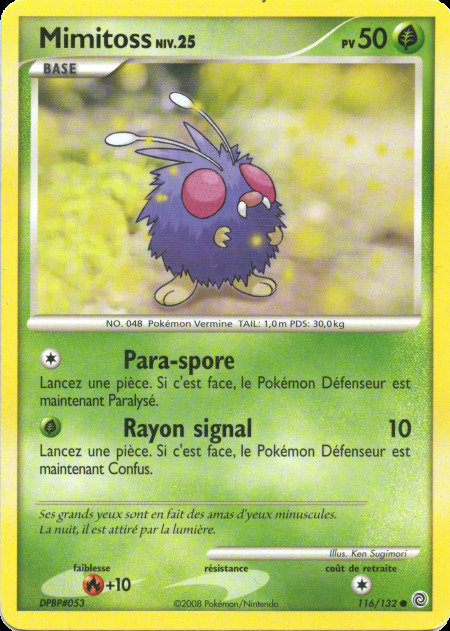 Carte Pokémon: Mimitoss