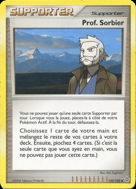 Carte Pokémon: Prof. Sorbier