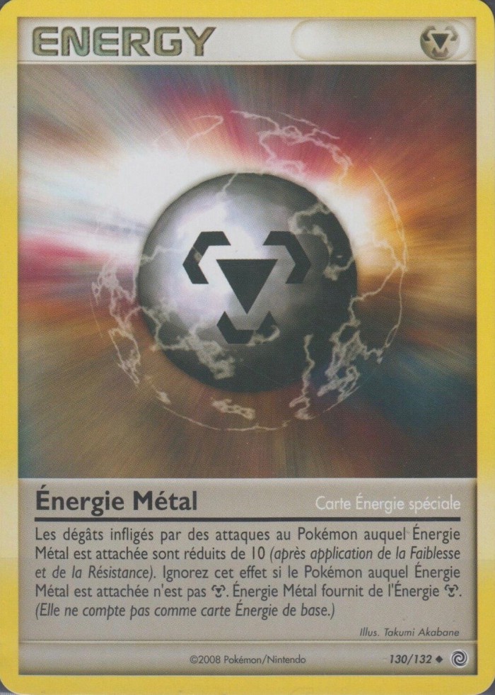 Carte Pokémon: Énergie Métal