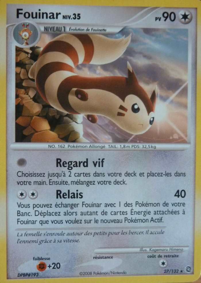 Carte Pokémon: Fouinar