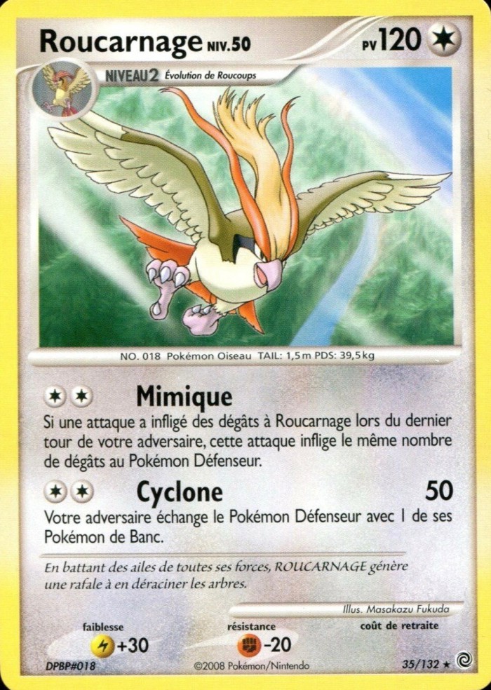 Carte Pokémon: Roucarnage