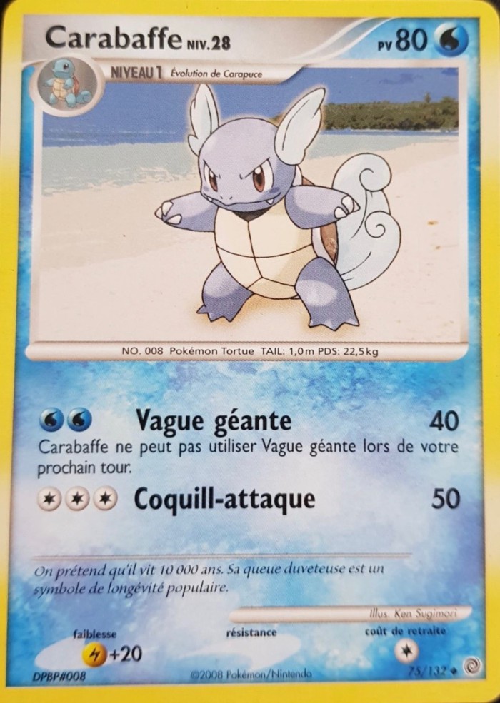 Carte Pokémon: Carabaffe