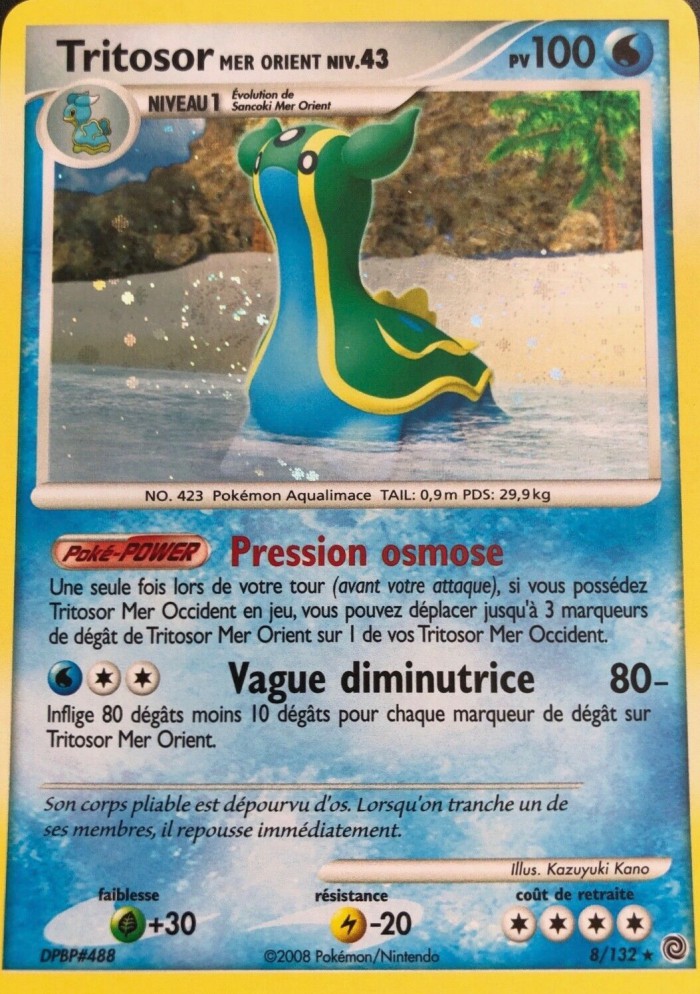 Carte Pokémon: Tritosor Mer Orient