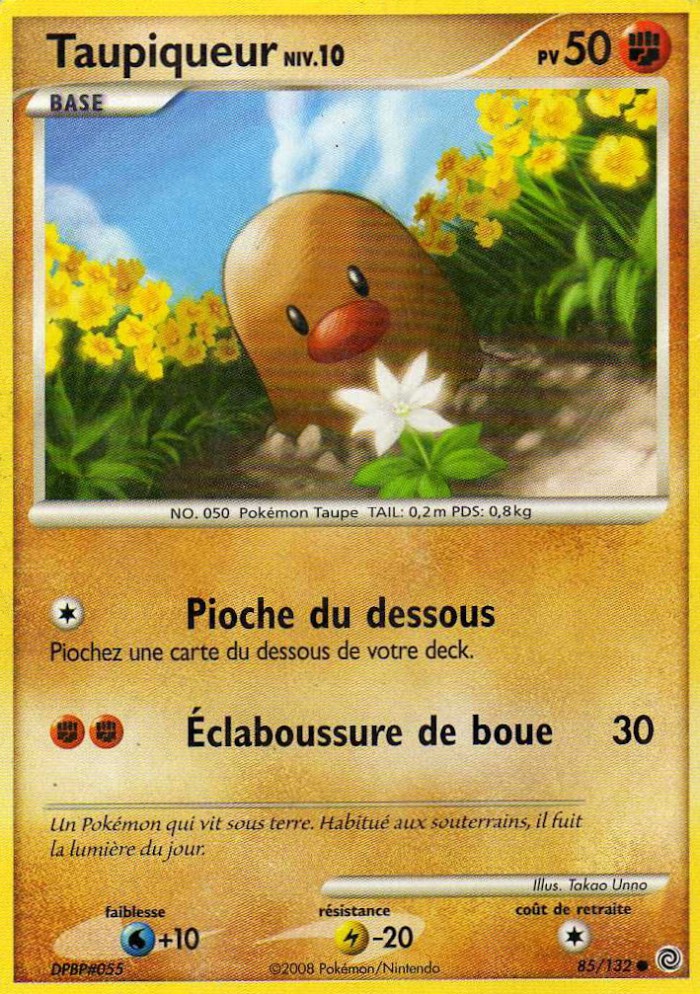 Carte Pokémon: Taupiqueur