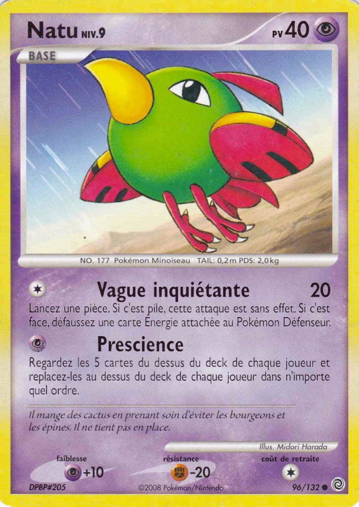 Carte Pokémon: Natu