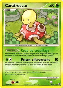 Carte Pokémon: Caratroc