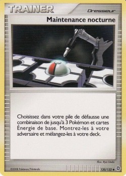 Carte Pokémon: Maintenance nocturne