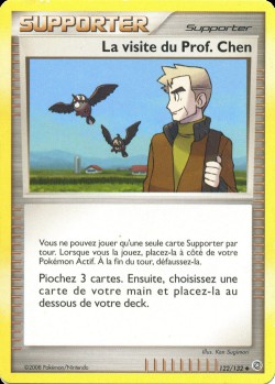 Carte Pokémon: La visite du Prof. Chen