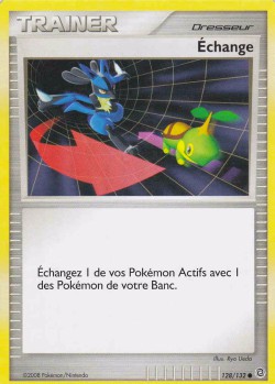 Carte Pokémon: Échange