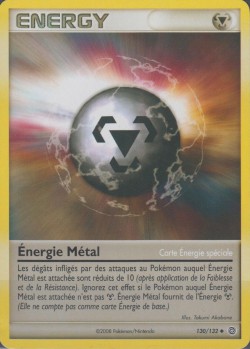 Carte Pokémon: Énergie Métal