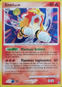 Carte Pokémon: Entei